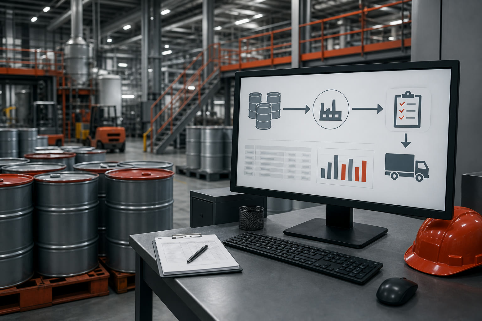 CRM для производства: как уйти от Excel в учёте материалов