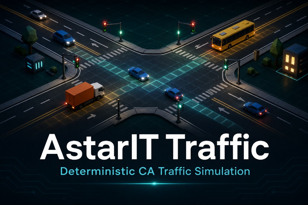 AstarIT Traffic — Deterministic CA Traffic Simulation